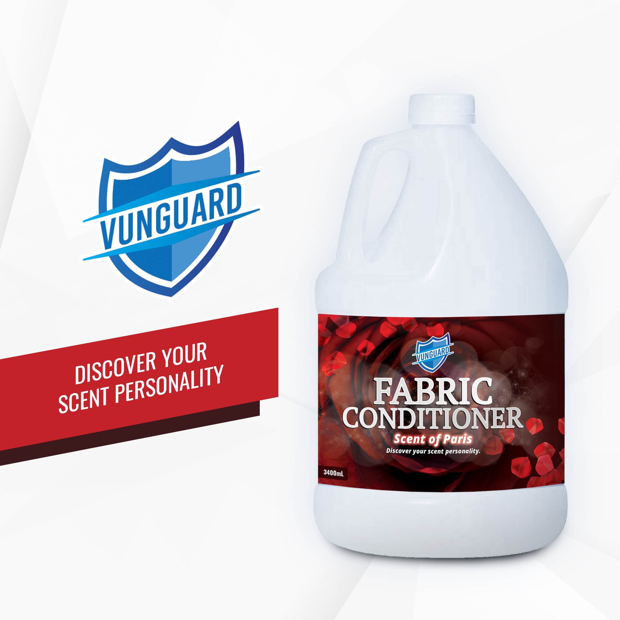 VUNGUARD FABRIC CONDITIONER SCENT OF PARIS SCENT 1GALLON Lazada PH