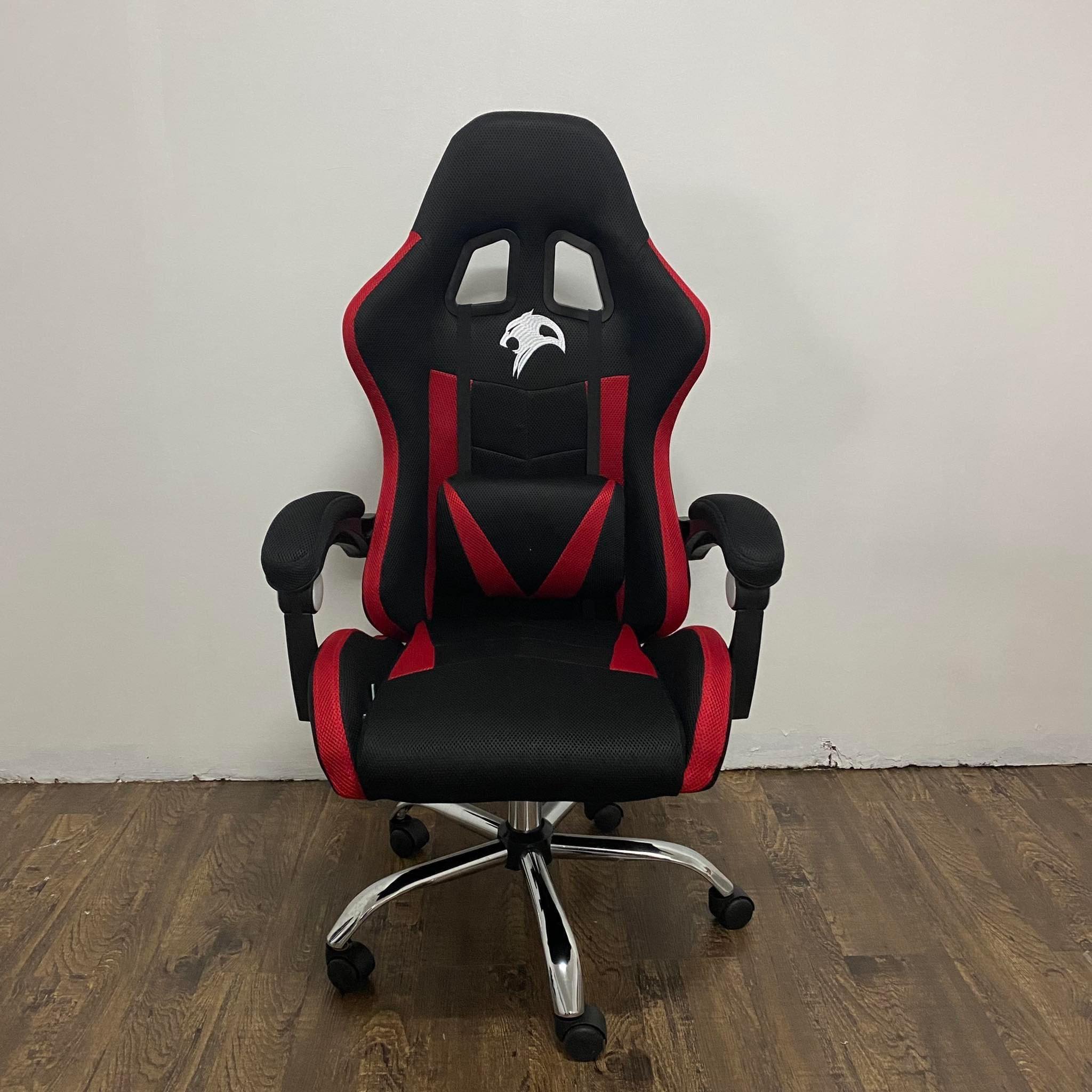 Panther Gaming Chair Steel Footing Nightfall Series Fabric