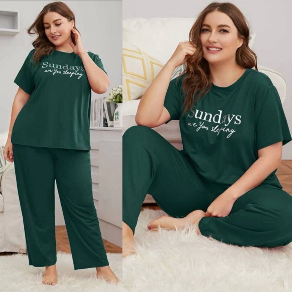 Casual formal terno pants plus size women's clothing summer/autumn strech  cotton round-neckline for daily use cloth