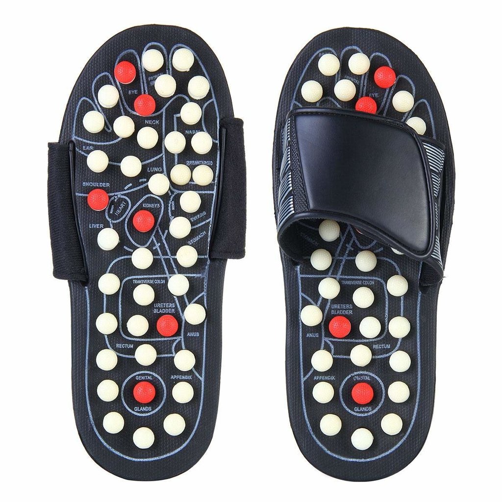 reflexology massage flip flops