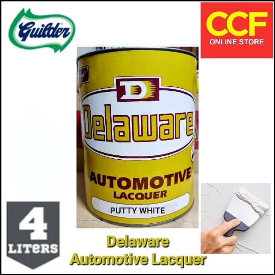 Delaware Automotive Lacquer Putty White Gallon 4 Liters Lazada PH