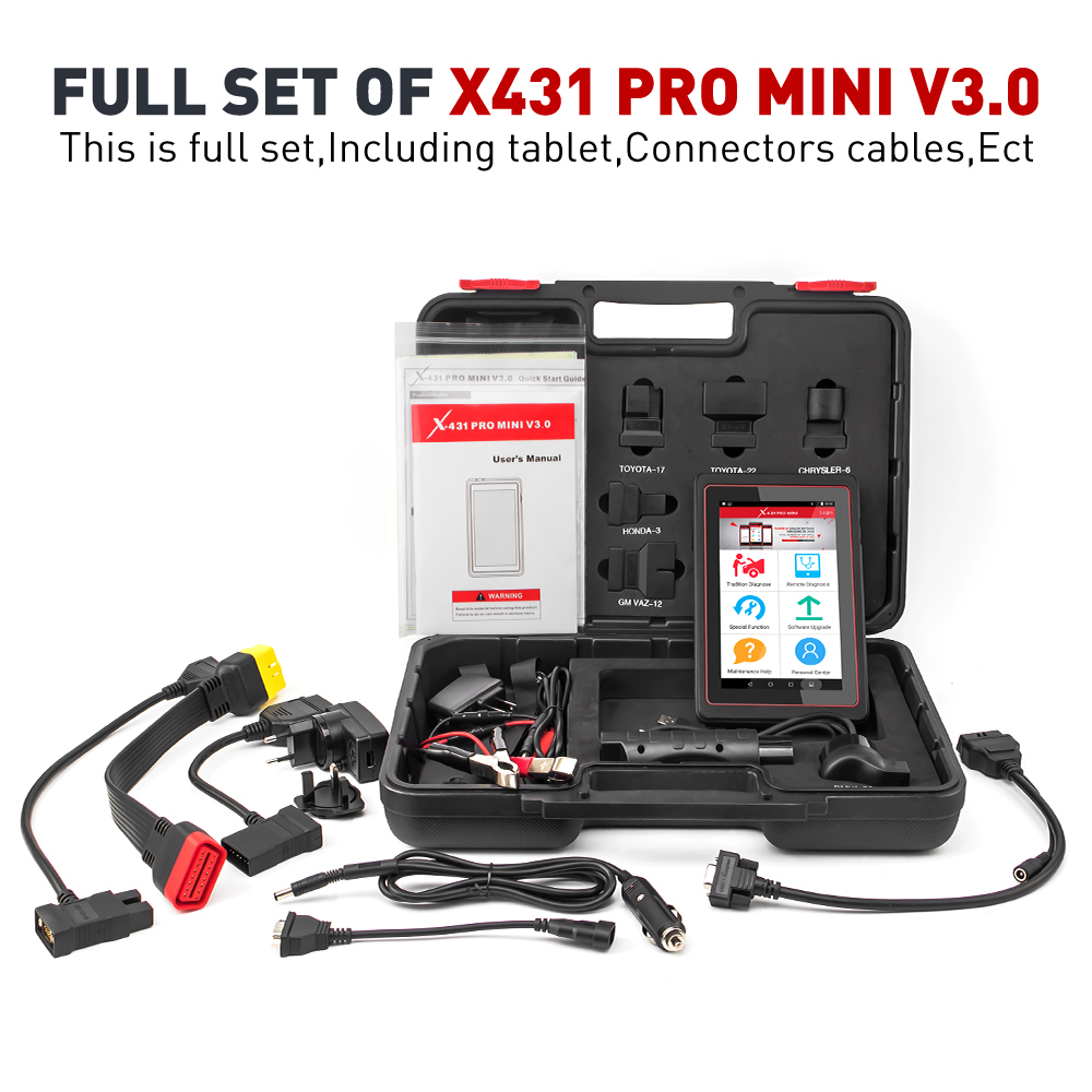 LAUNCH X431 Pro Mini V3.0 Full System Car Diagnostic tool OBD OBD2  Bluetooth/Wifi Code Reader Scanner X-431 PK Pros Mini | Lazada PH