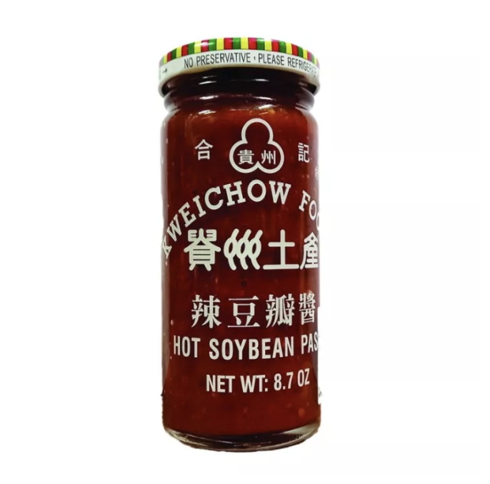 Kweichow Foods Hot Soybean Paste (8.7 oz / 245g) Preserved Soy Bean