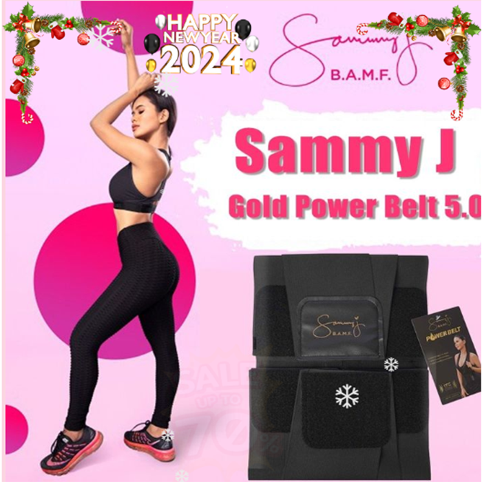 SAMMY J SAUNA SHAPER / WAIST TRIMMER (Available in 4 sizes S/M/L/XL) –