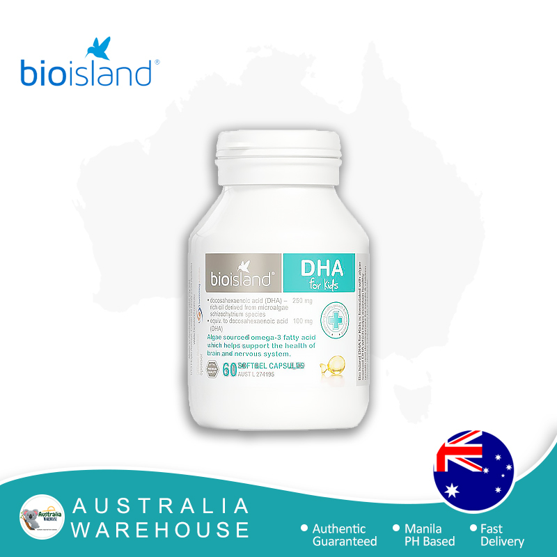 Australian Bio Island DHA Kids 60 Capsules Lazada PH