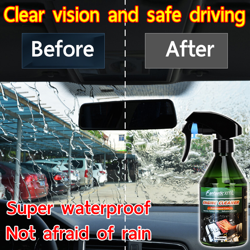 *Rain no longer blocks sight*Fantastic Xml water repellent spray for
