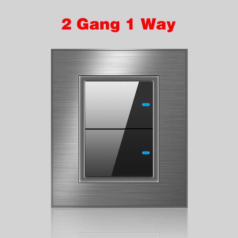 TEP Modern Wall Switch Light with LED Auto Sensor Light 86 Type