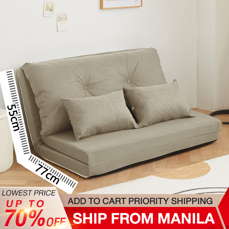 IKER Nordic folding sofa office nap bed sofa bed single bed nap bed