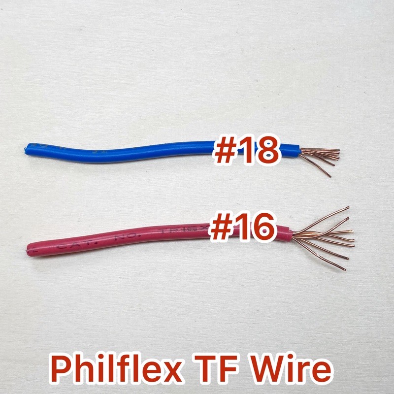 Philflex Tf Wire Awg16 And 18 Stranded 150m Lazada Ph