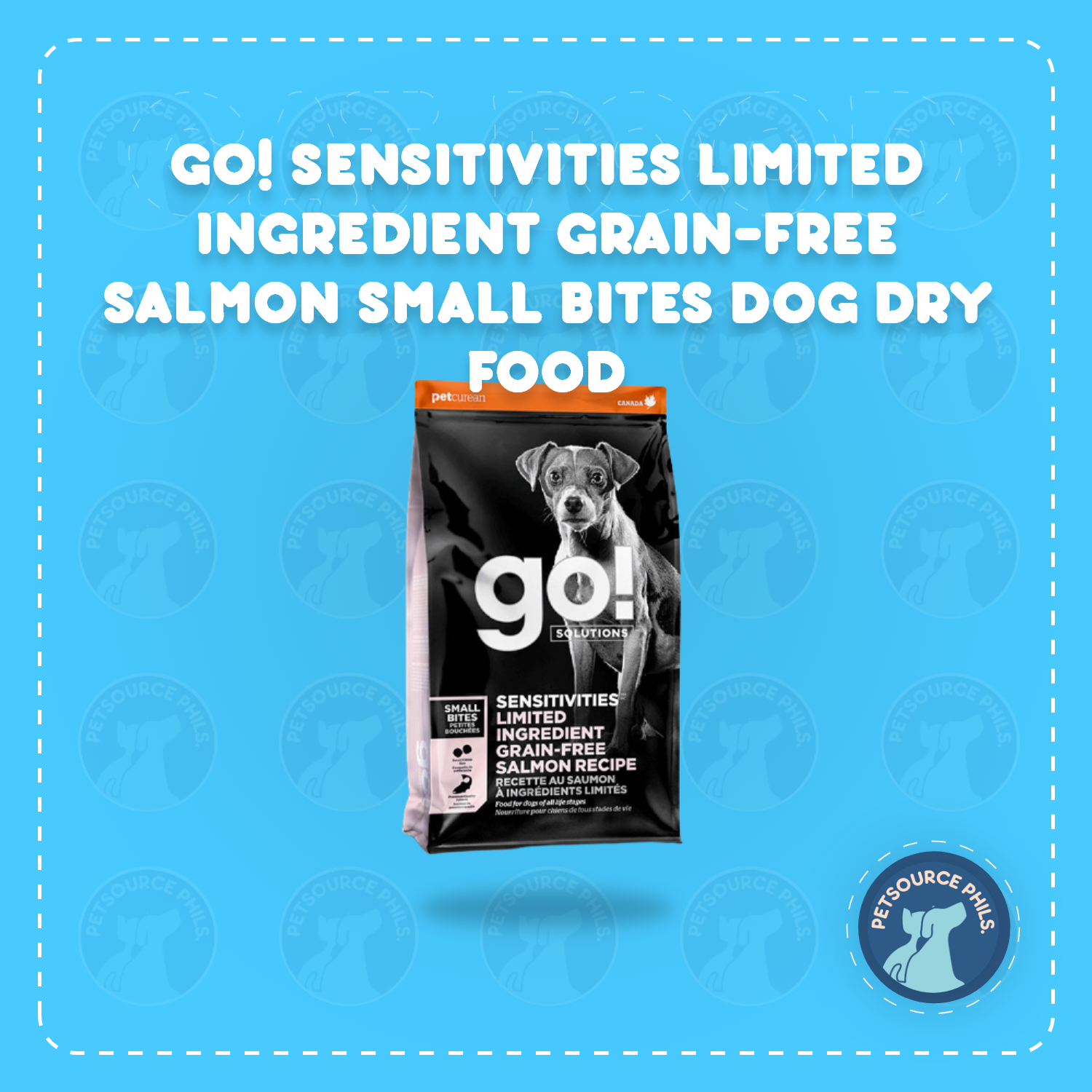 Go Dog Food Petcurean Go! Solutions SENSITIVITIES Limited