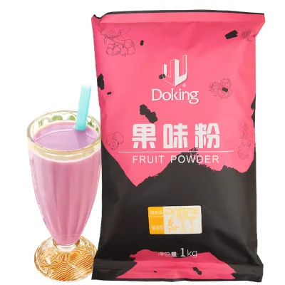 Doking Strawberry Fruit Powder for Milk Tea 1kg