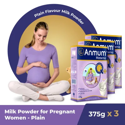 Anmum Materna Milk Powder Plain 375G x 3