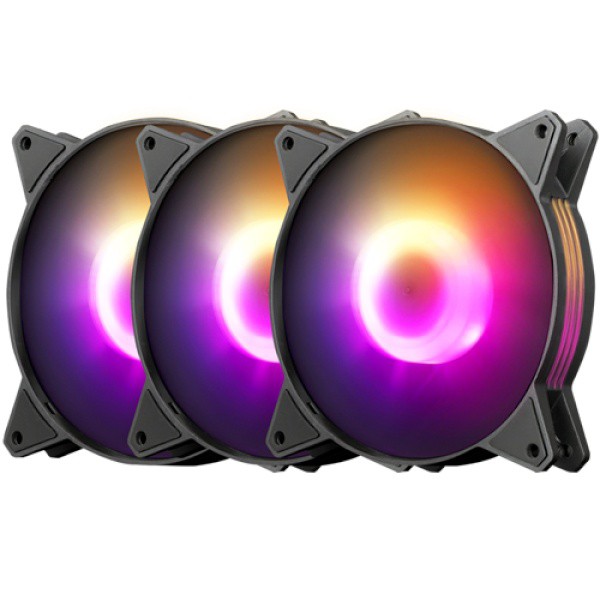 Dark Flash C6Ms 3 In 1 Pack Combo Aurora Spectrum RGB Fans | Lazada PH
