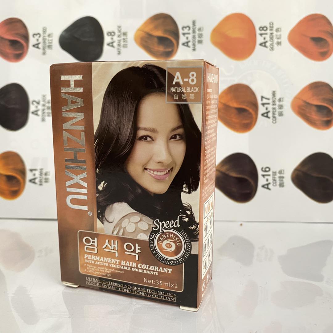 HANZHIXIU Hair color 30ml hair color cream Organic Natural green Plant