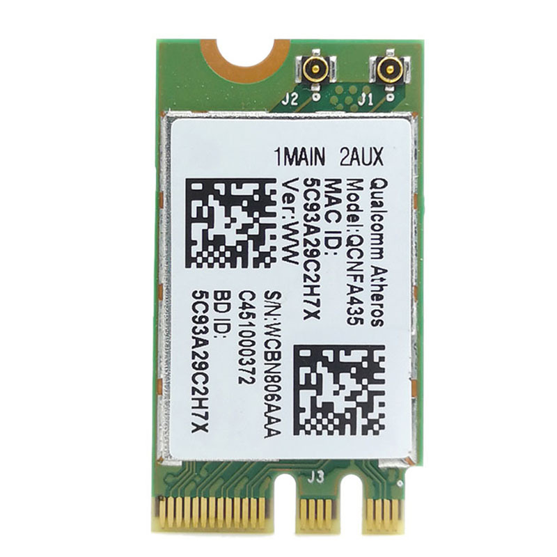 Bảng giá Wireless Adapter Card for Qualcomm Atheros QCA9377 QCNFA435 802.11AC 2.4G/5G NGFF WIFI CARD Bluetooth 4.1 Phong Vũ