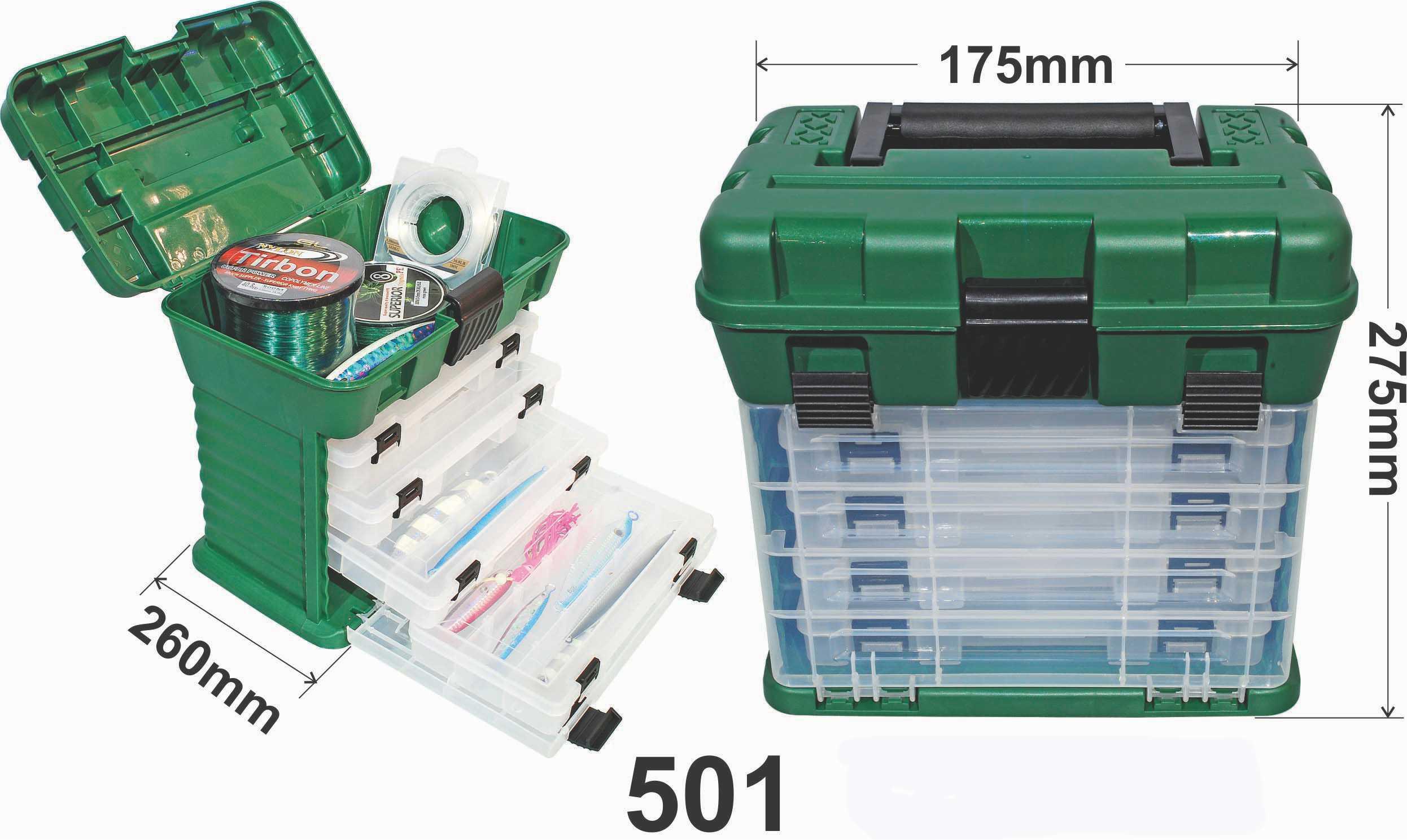 Fishing Tackle Box 4 Layers with Handle 501 Lazada PH