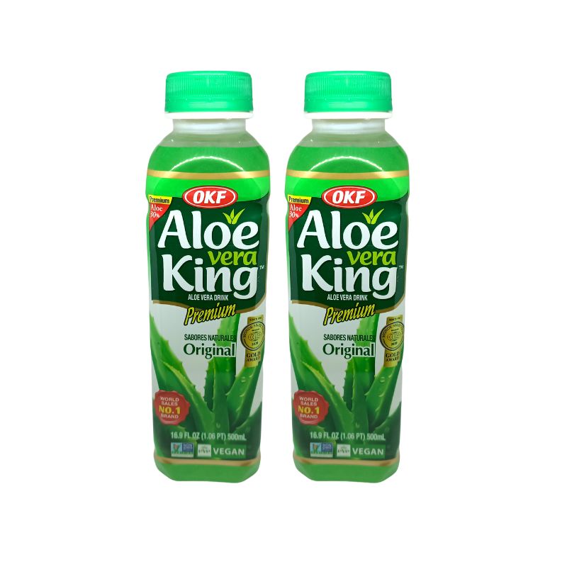 OKF Aloe Vera King Juice Drink Original 500ML x 2 Lazada PH