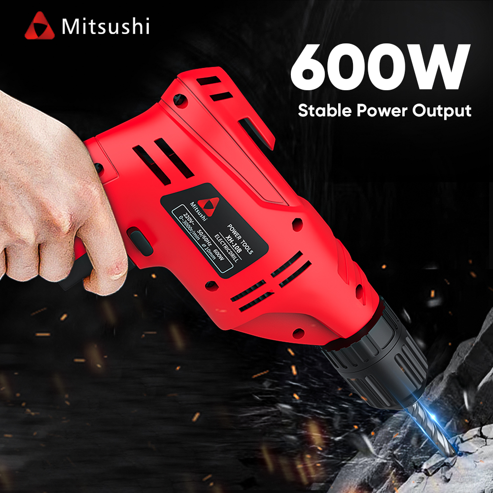 Mitsushi MIT10B 550W 10mm Electric Hand Drill/Drill Tools/Impact Drill