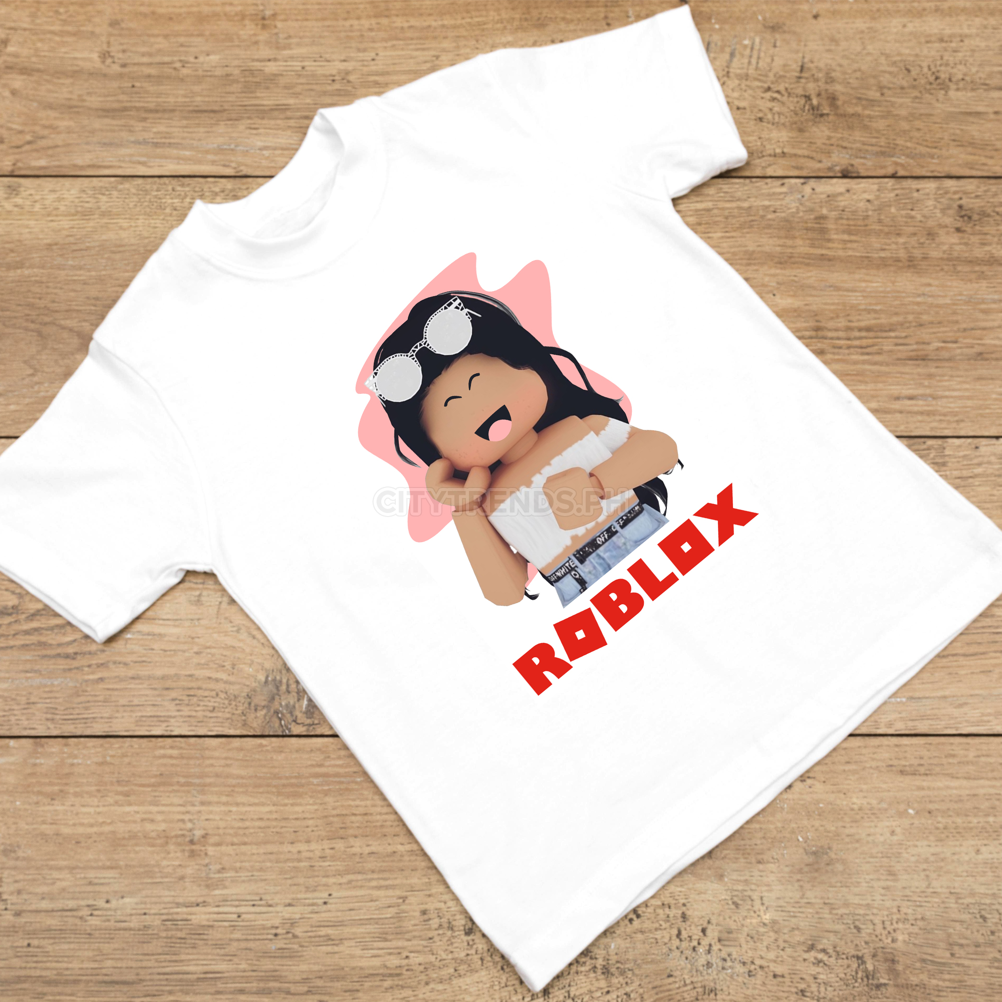 CityTrends Graphic Tees Roblox Girl Tshirt / Roblox Girl Shirt