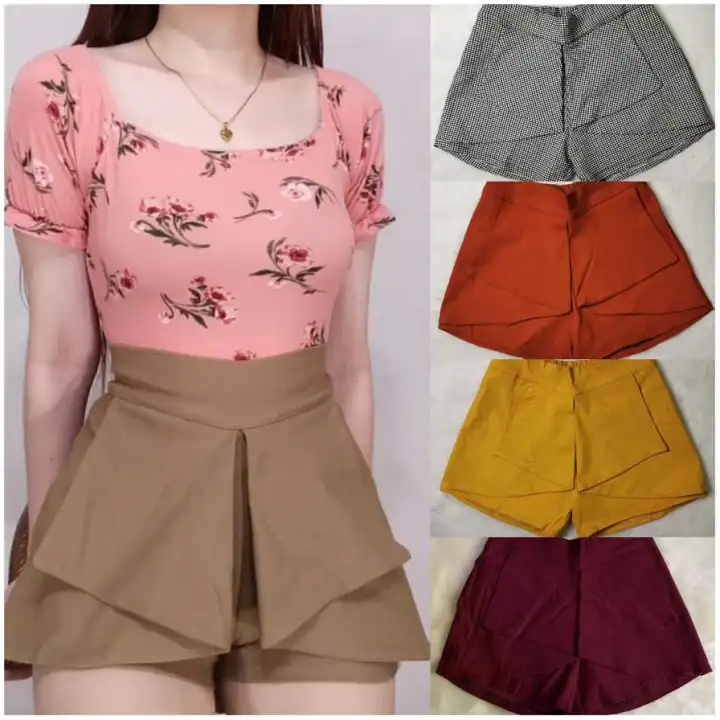 Kayla Origami SKORT Mini skirt Casual 