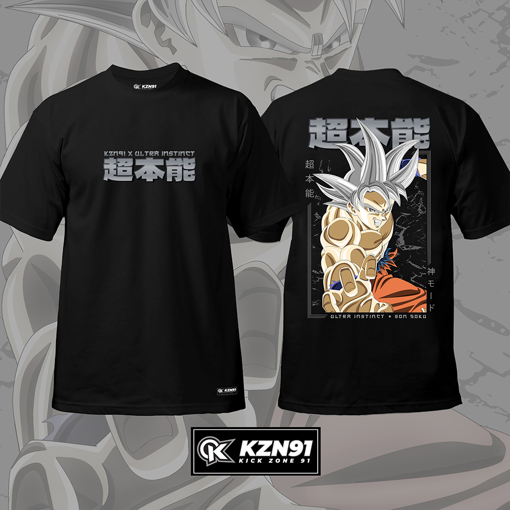 Dragon Ball Son Guko Ultra Instinct Anime Tshirt KZN91 | Lazada PH