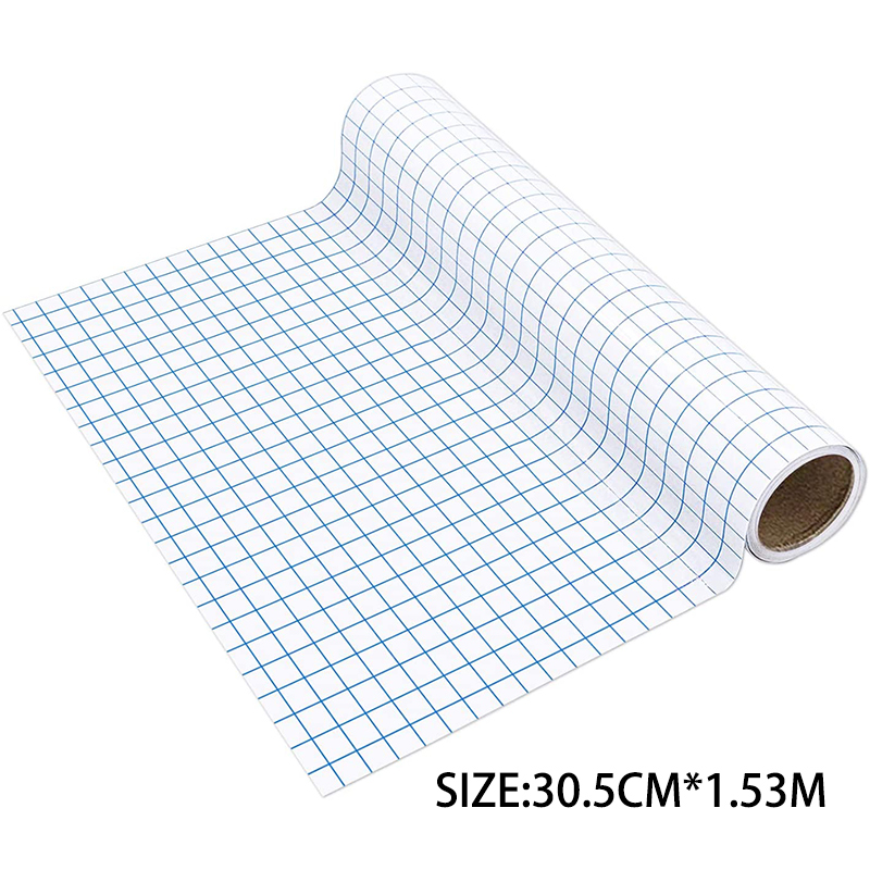Grid Adhesive Vinyl Transfer Paper Tape Roll Alignment Grid Rolls Vinyl