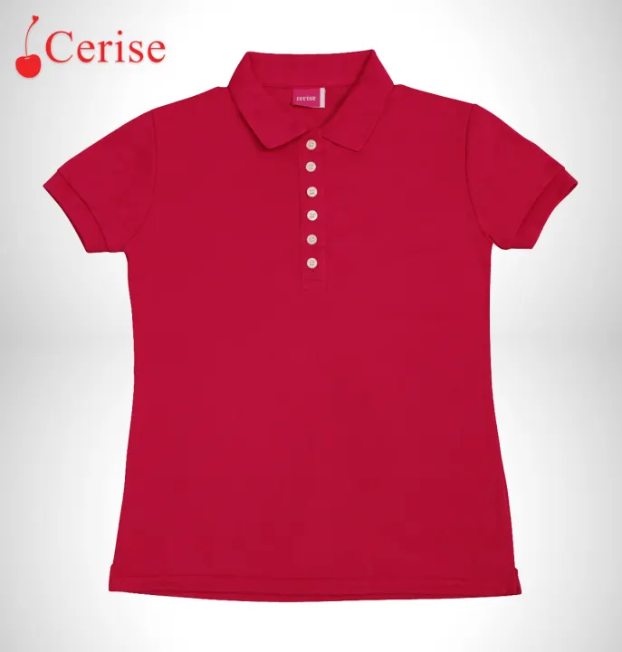 6 button polo shirt