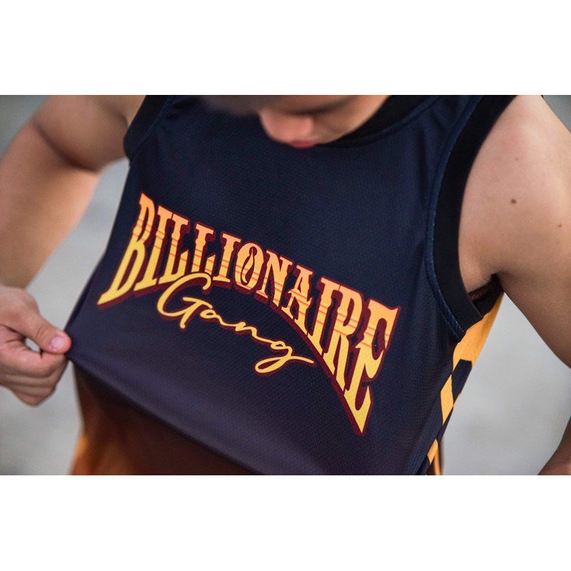 Full Sublimation Billionaire Gang “Nothing Is Impossible” Faded Jersey