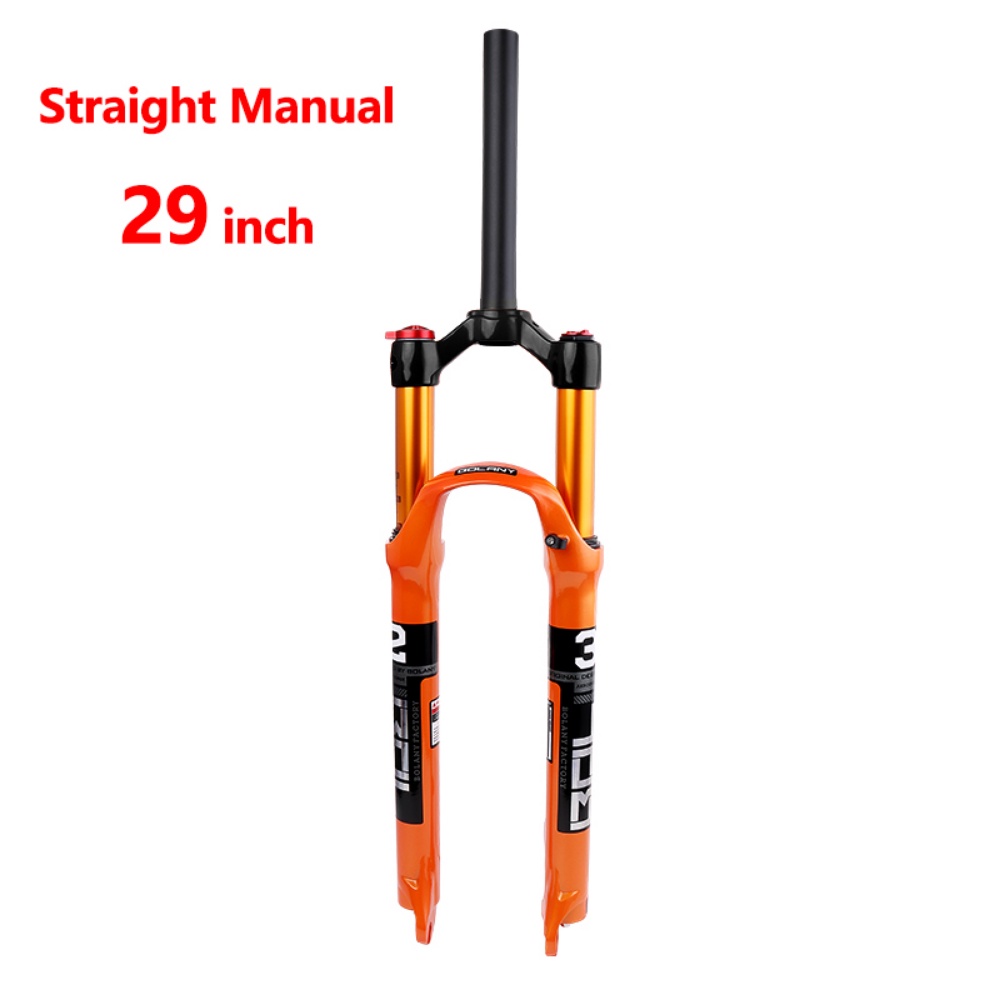 Bolany MTB Bicycle Fork Magnesium Alloy Air Suspension 26 27.5 29 Inch