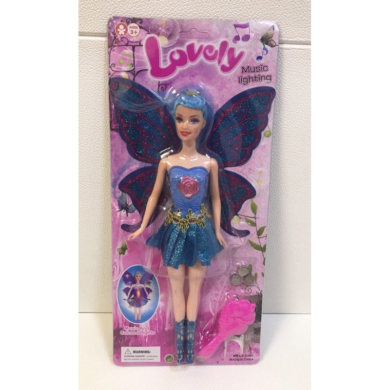 Toys Lovely Pretty Angels Fairy Angel Wings Doll Toy With