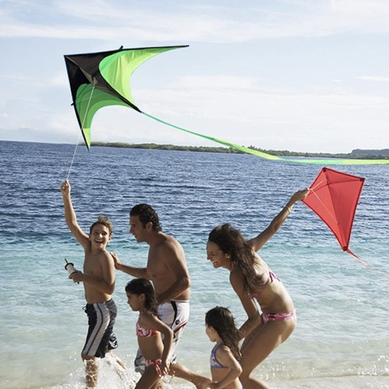kite for kids Long Tail Rainbow Outdoor adult Flying Toys with