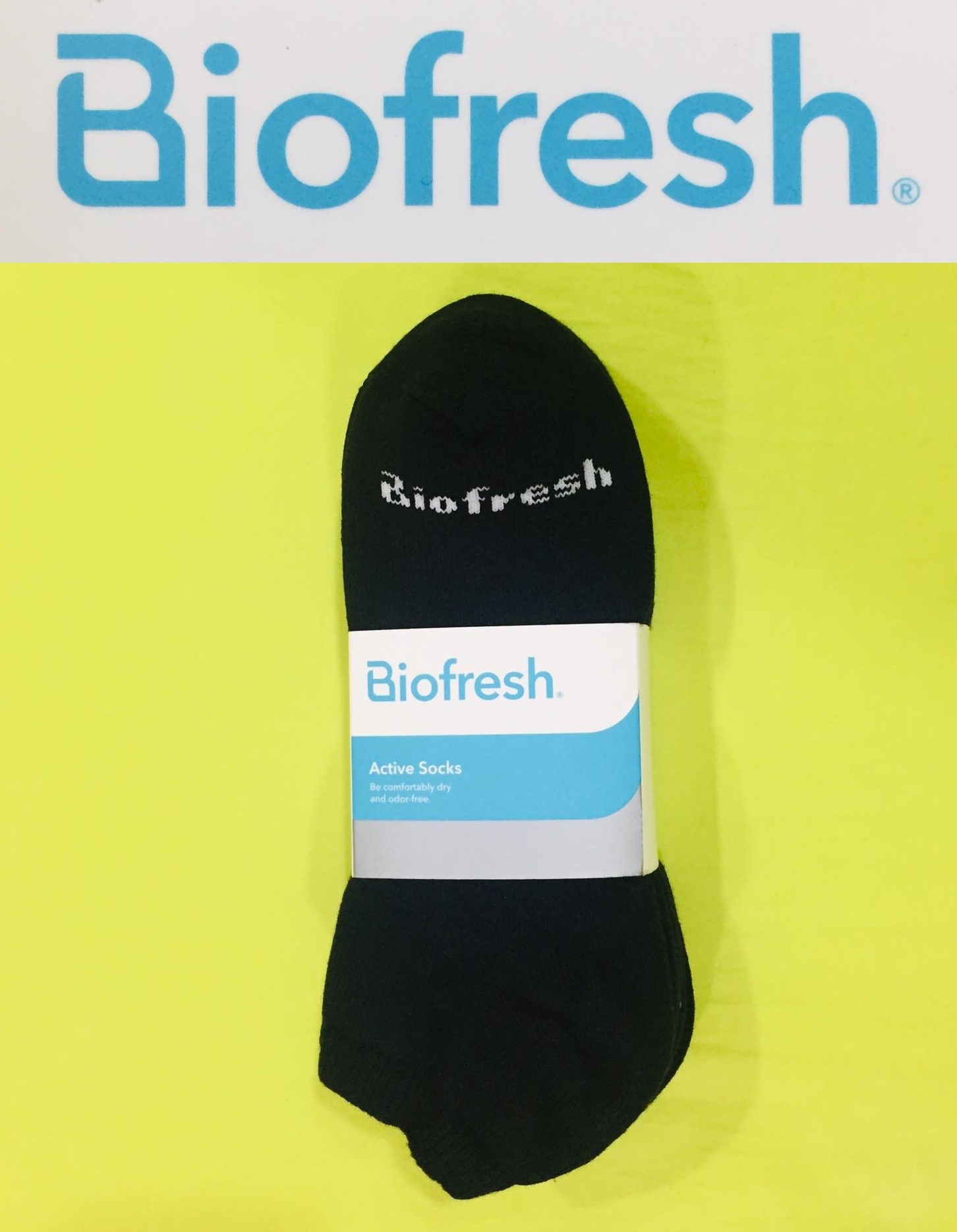 BioFresh Men's Thick Antimicrobial Low Cut Sports Socks RMSKG21 3 pairs Lazada PH