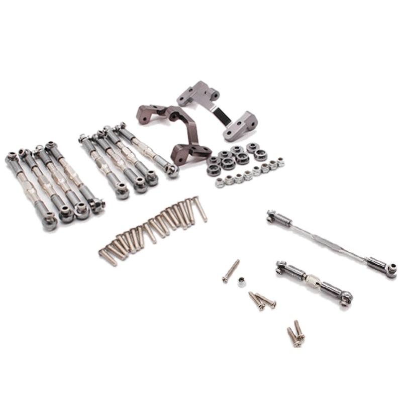 1/16 Scale Rc Parts WPL C14 C24 MN D90 MN99S Metal Chassis Link Rod ...