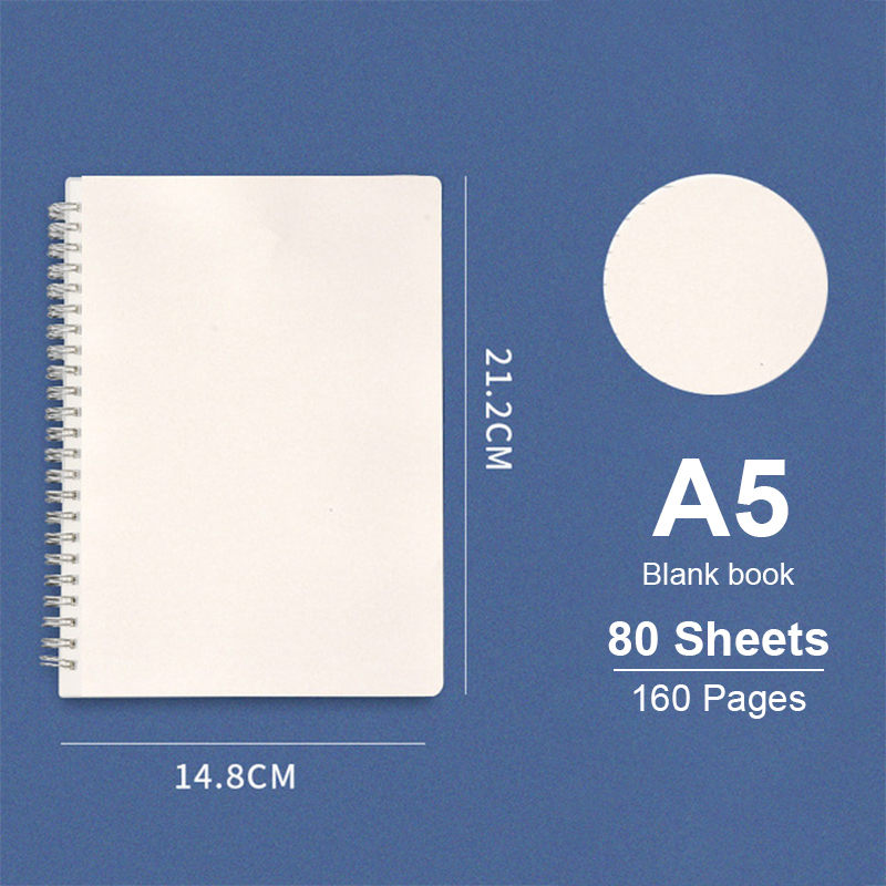 A5 Steno Muji Style Notebook Office Notebook Business Notebook Creative