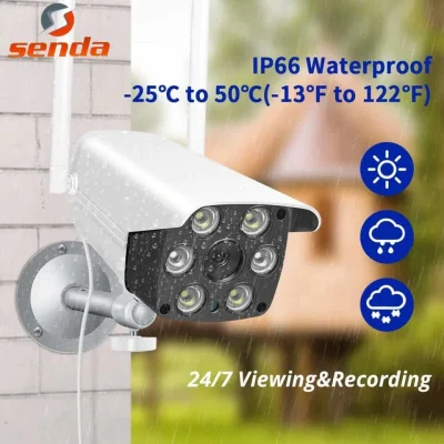 YOOSEE Gun Wireless Wifi IP Camera CCTV Outdoor Waterproof Night Vision HD 1080P IpCam Cam