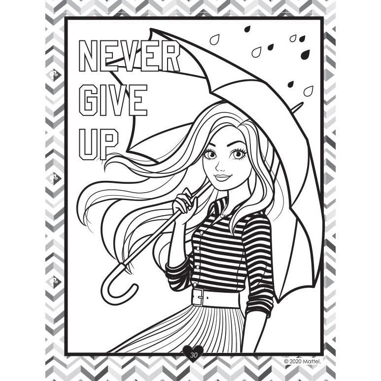 Barbie Ultimate Colouring Book