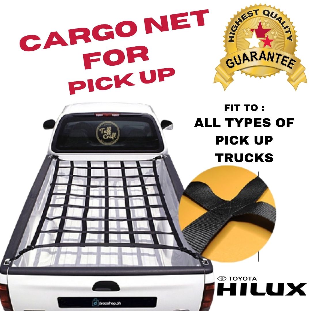 vidaXL Cargo/Luggage/Pick-up Truck Bed/Roof Rack/Boat Trailer Net 1.5x2.2 m PP Elastic