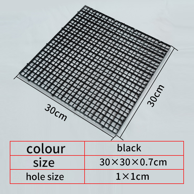 Aquarium Grid Divider Tray White Fish Tank Divider Filter Fish Tank