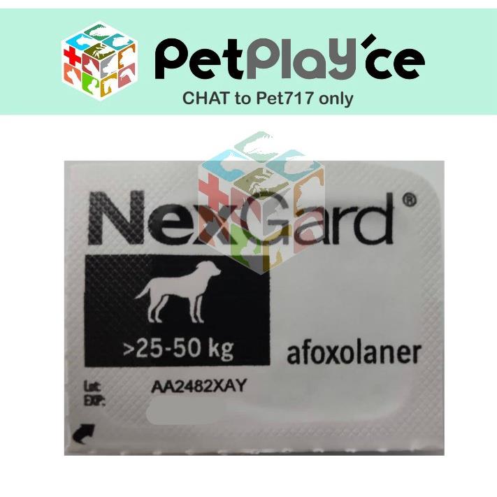 Nexgard and Nexgard Spectra per Tablet with Sticker Anti Tick Flea for ...