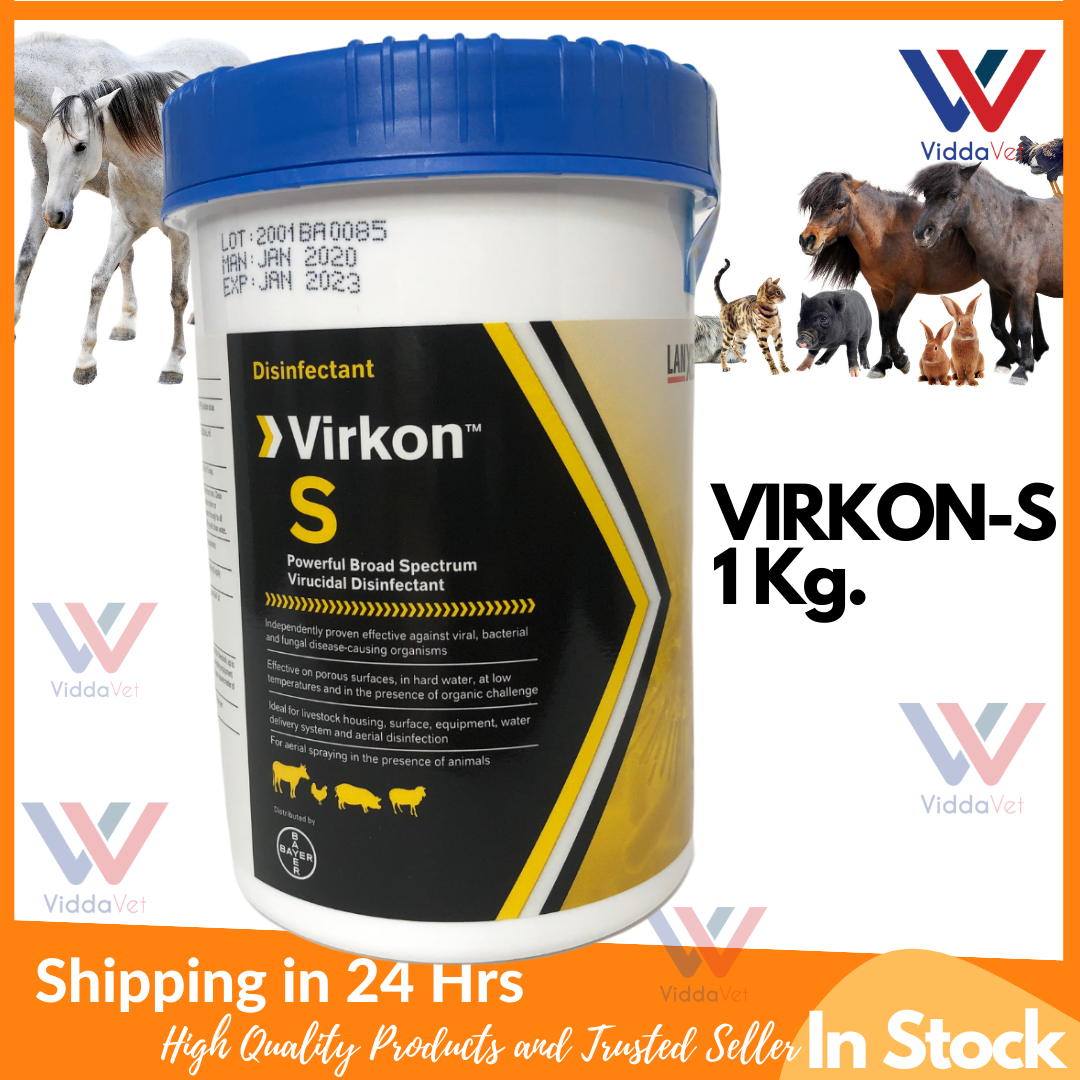 VIRKON S disinfectant 1kg canister Virkon solution Virkon-S rely on ...