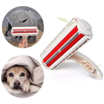 Pet Hair Remover Roller Dog Cat Hair Cleaning Brush Removing Dog Cat Hair From Furniture Carpets Clothing Self Cleaning