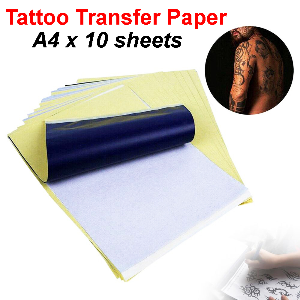 Tattoo Transfer Paper A4 Tattoo Stencil Thermal Stencil Paper Reusable