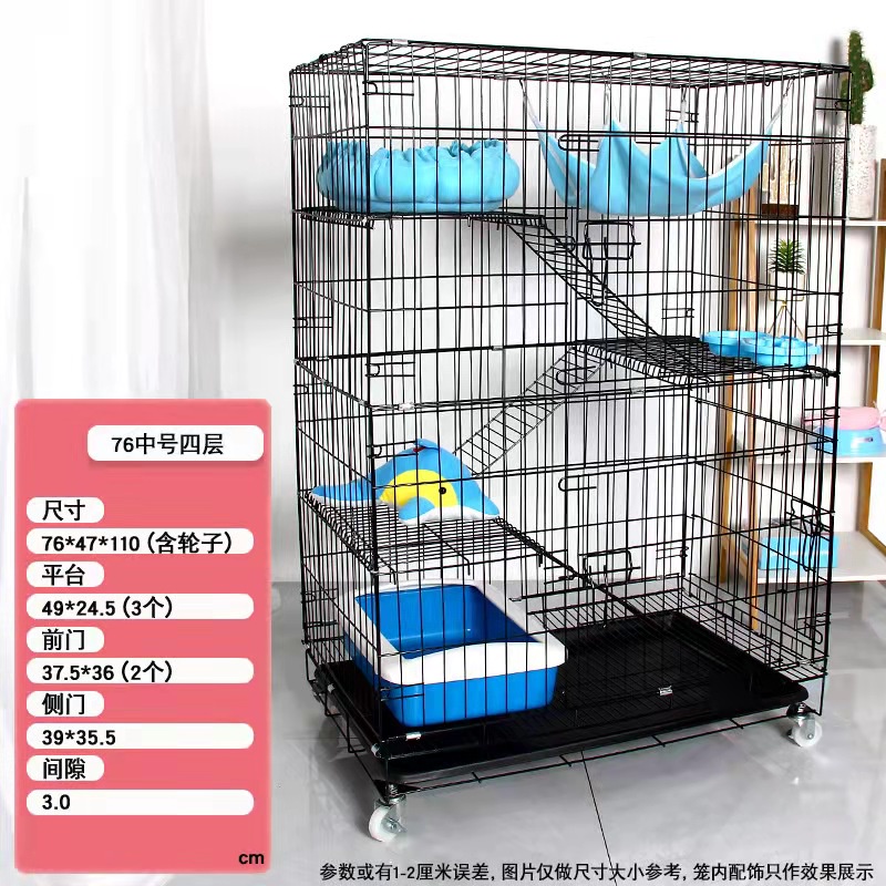 Collapsible Cat Cage 4 Layer 3size Lazada PH