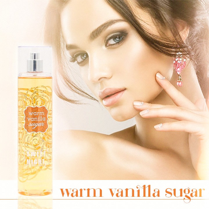 Sweet Night Perfume Warm Vanilla Sugar Fragrance Body Mist 236ML