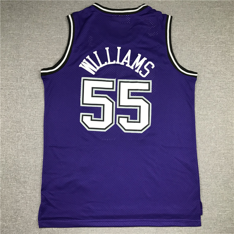 Jason Williams #55 Sacramento Kings Vintage Jersey 1998-99 Black