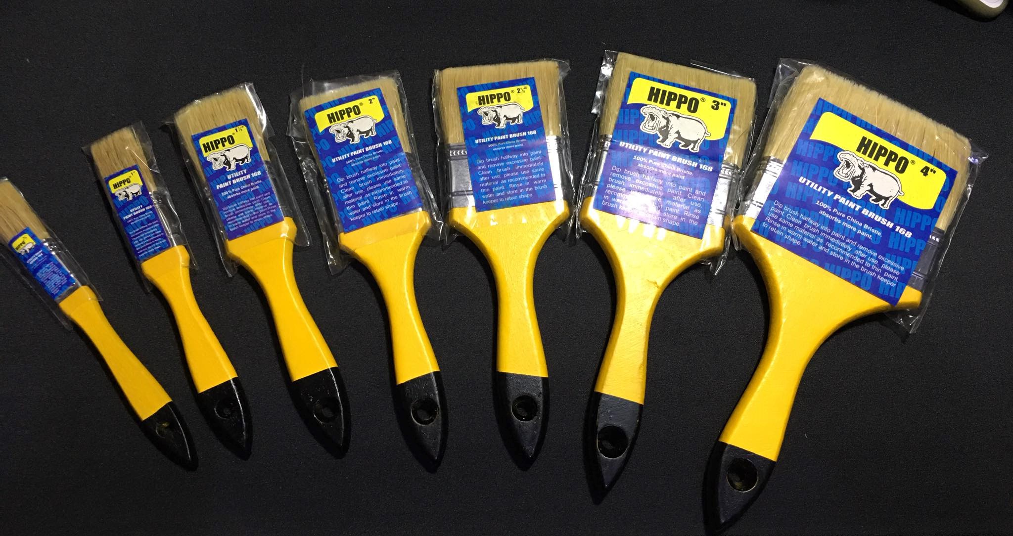 Hippo Paint Brush All Sizes Available Lazada PH