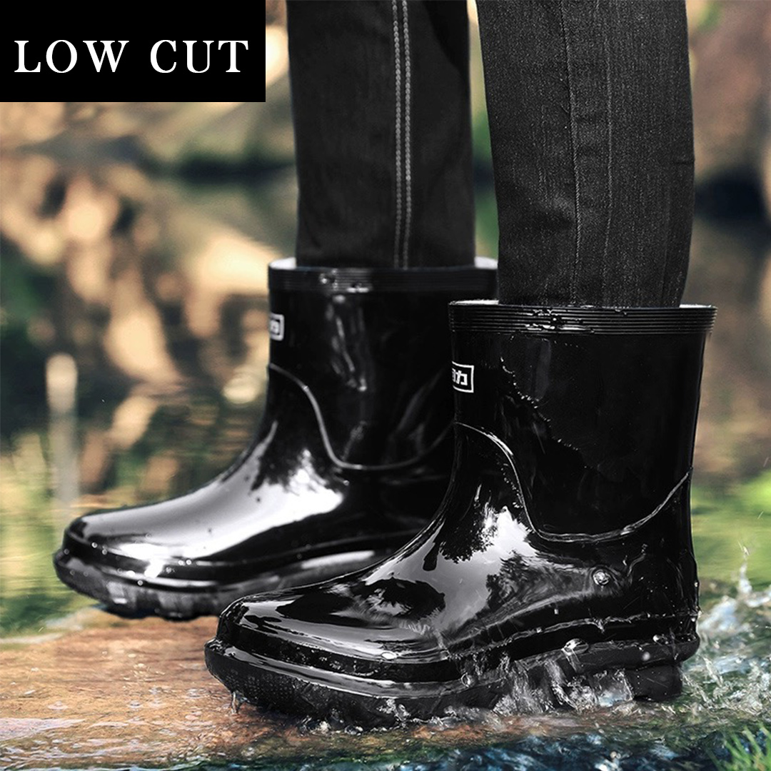 Low cut on sale hunter rain boots