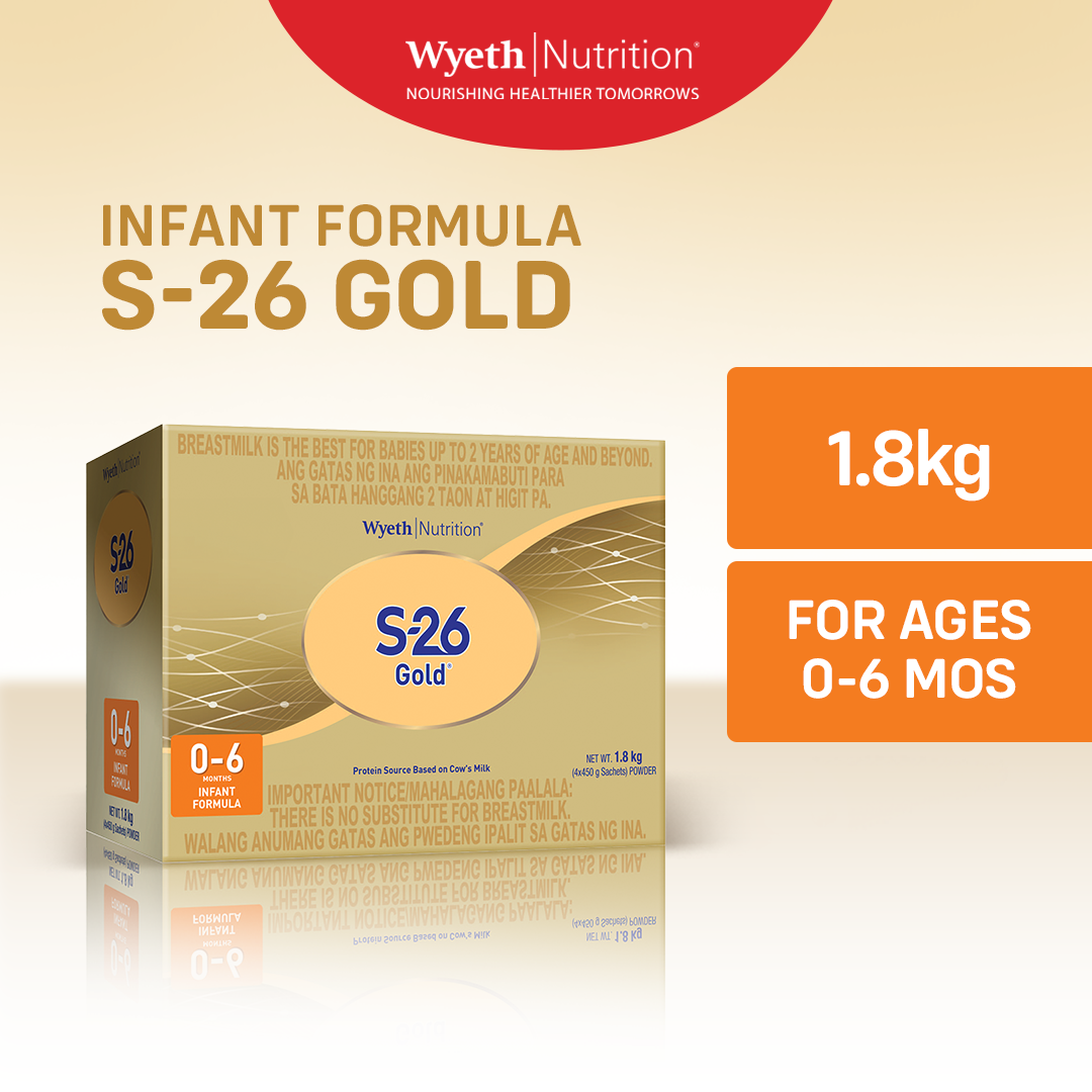 Wyeth Nutrition S-26 GOLD 0-6 months 0-6 Months Infant