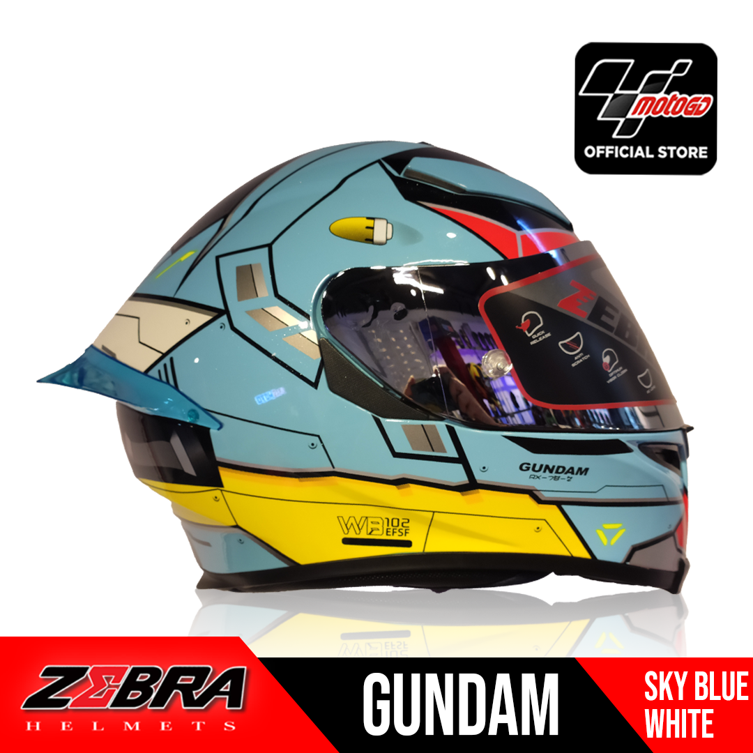 gundam motorcycle helmet