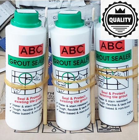 ABC Tile Grout Sealer, Seal & Protect Tile Grouts Water and Stain ...